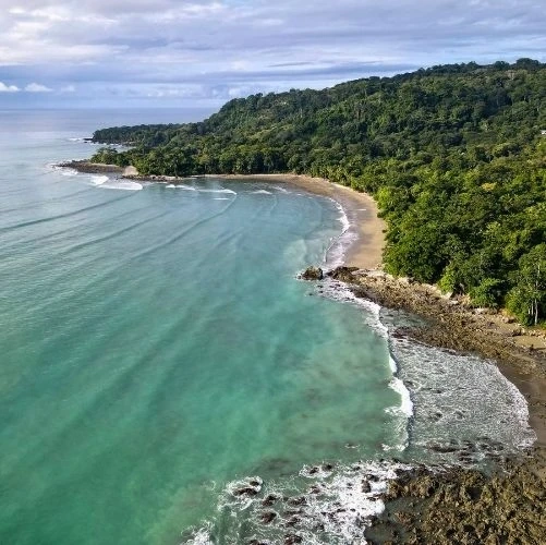 Les incroyables plages du Golfo Dulce sur la péninsule d'Osa au Costa Rica