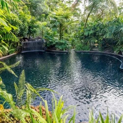 Sources chaudes de l'hôtel Silencio del Campo à Arenal au Costa Rica