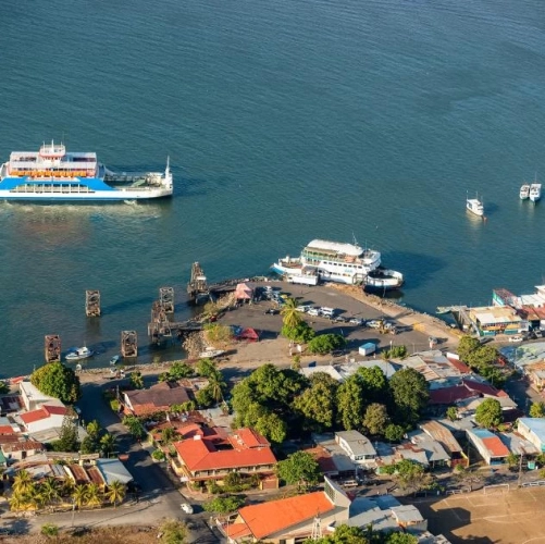 Ferry à Puntarenas au Costa Rica