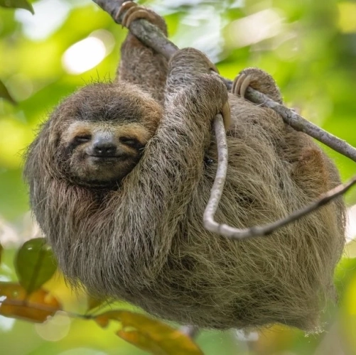 Paresseux au Costa Rica